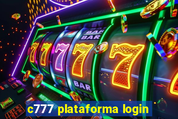 c777 plataforma login